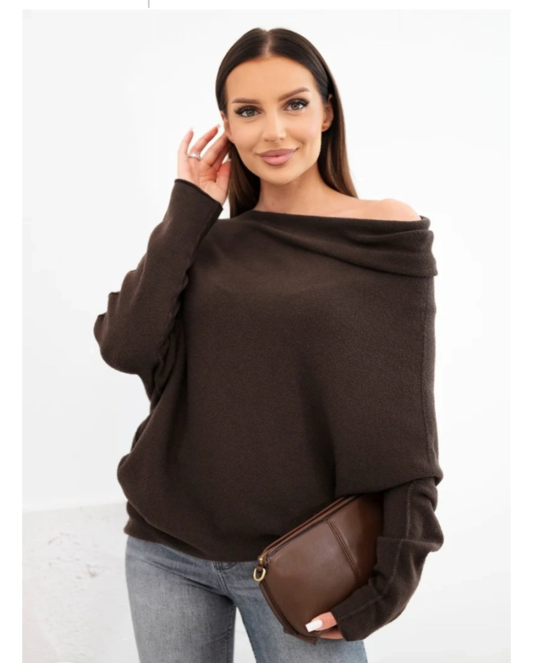 Sweter nietoperz