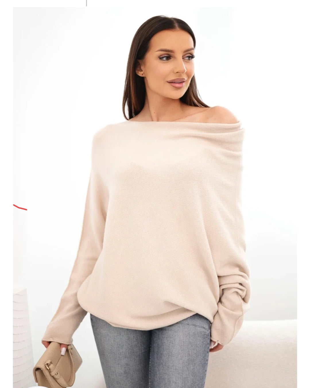 Sweter nietoperz