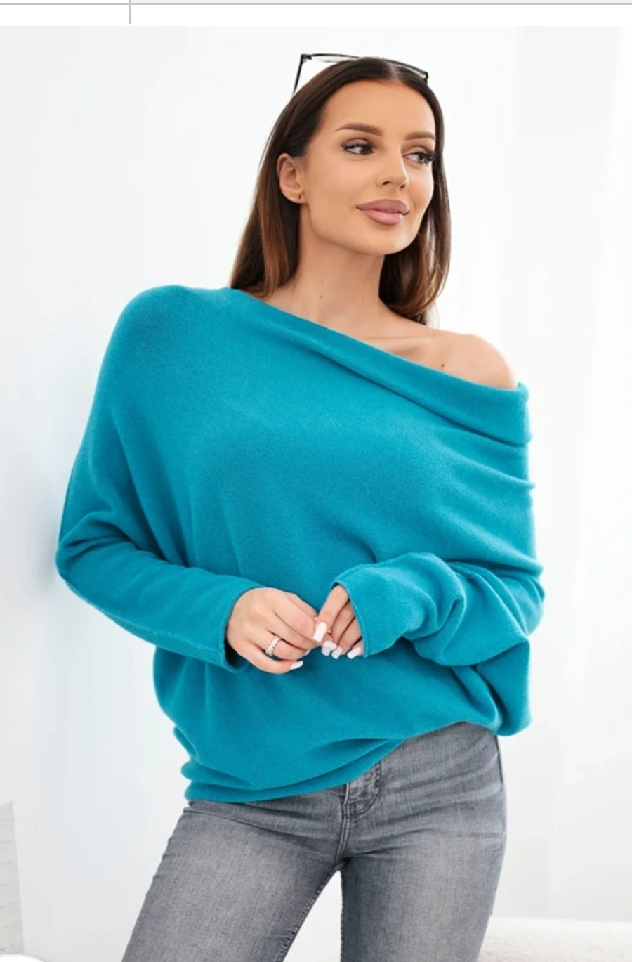 Sweter nietoperz